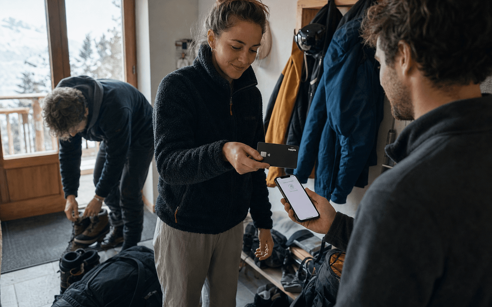 Paiement d’un hébergement avec la carte Toppla